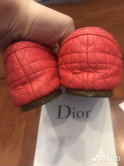 Балетки dior оригинал р.38