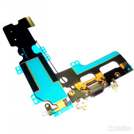 Шлейф iPhone 7 с системным разъемом, микрофоном (ч