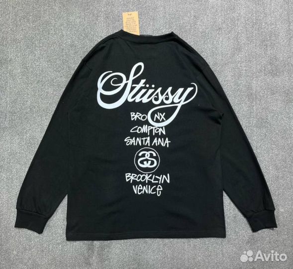 Лонгслив Stussy оригинал