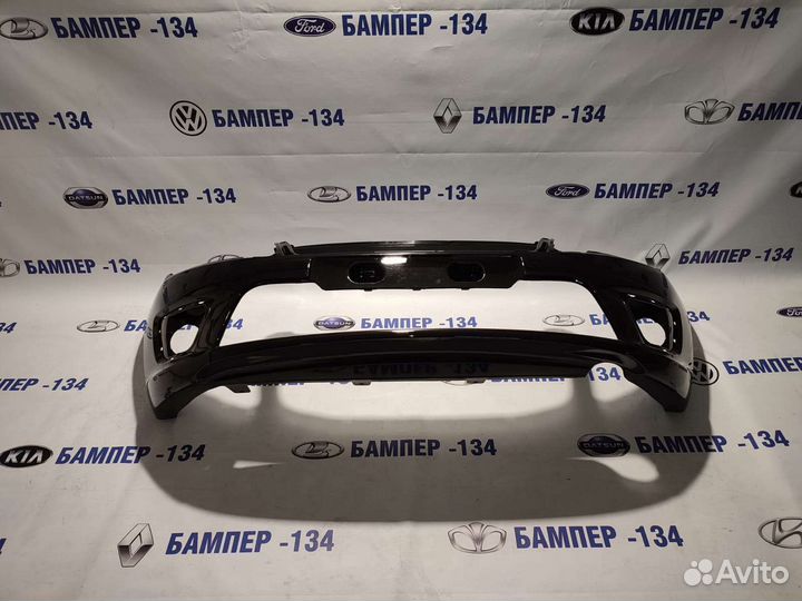 Бампер передний Лада Гранта Черная пантера 672