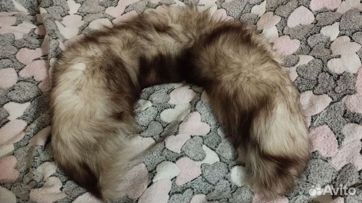 Воротник меховой песец