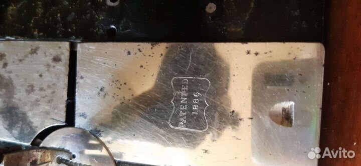 Швейная машинка Singer 1886г