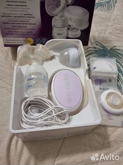 Молокоотсос avent электрический