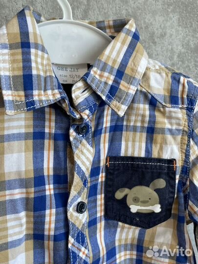 Рубашка на мальчика 86
