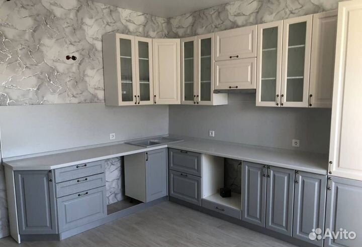 Кухня угловая мдф 