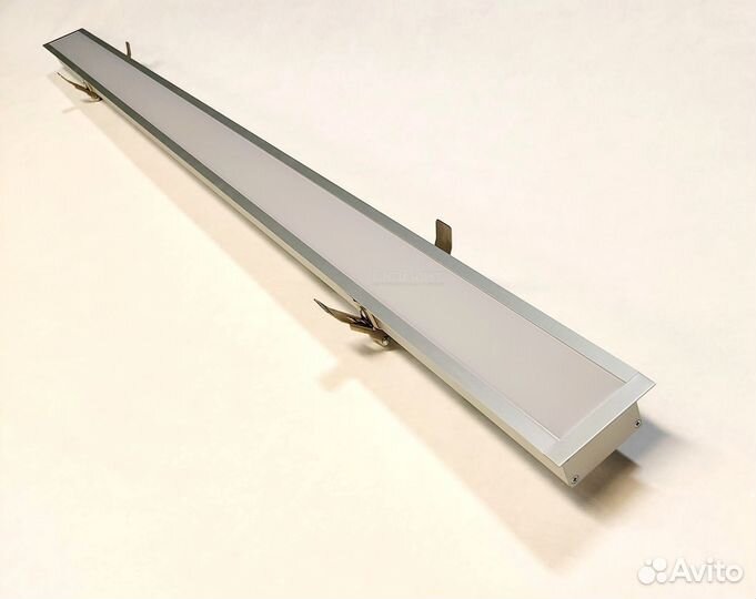 Встроенный линейный светильник