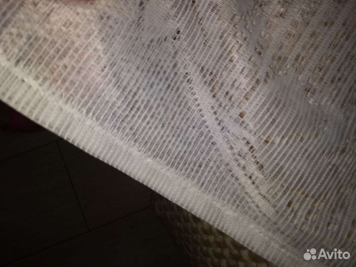 Тюль новая 2 шт