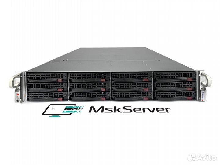 Сервер Supermicro 6029U-E1CR4 2x Bronze 3104 32Gb