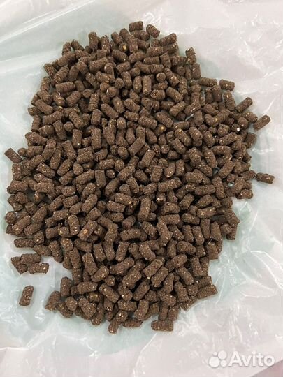 Ферментированный корм для рыбы (осетра, форели)