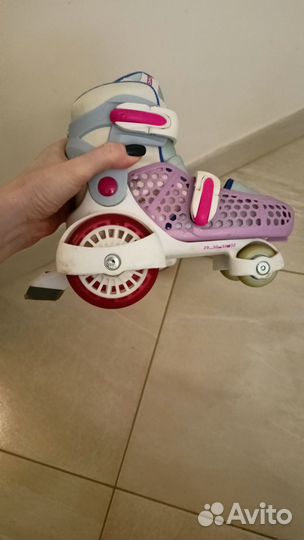 Детские раздвижные ролики 29 32