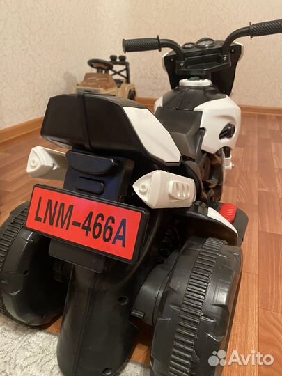Детский электро мотоцикл
