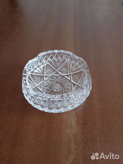 Хрустальная пепельница