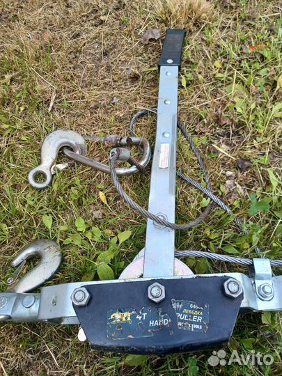 Лебедка ручная рычажная 4т