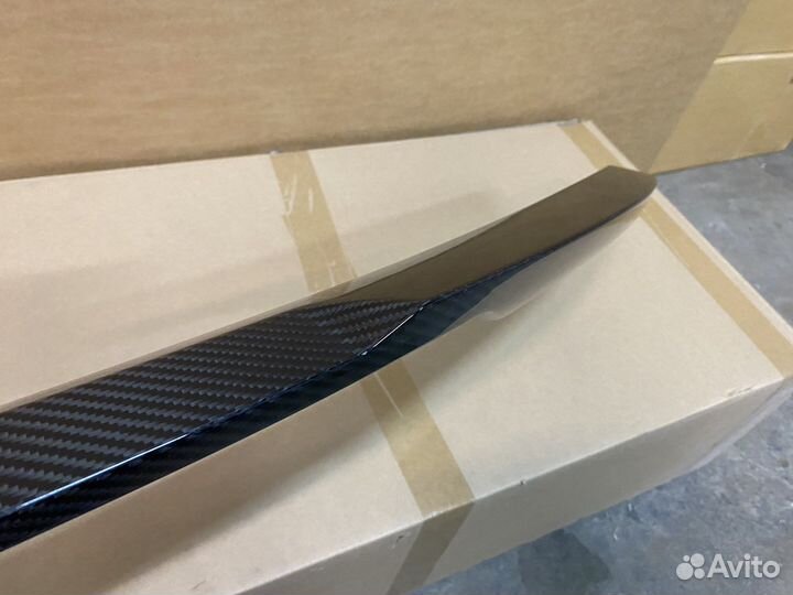 Спойлер BMW F32 M4 стиль, настоящий сухой карбон