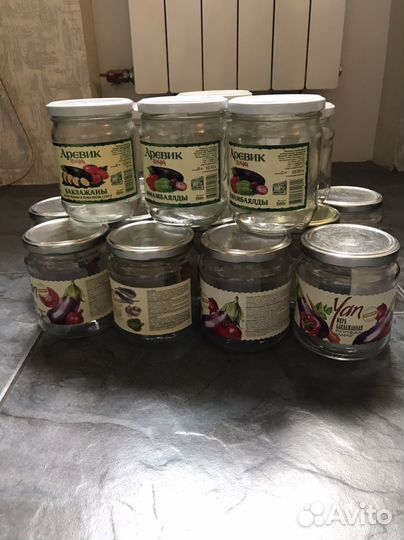 Банки стекляные