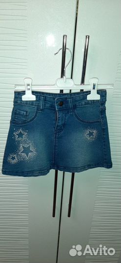 Джинсовая юбка