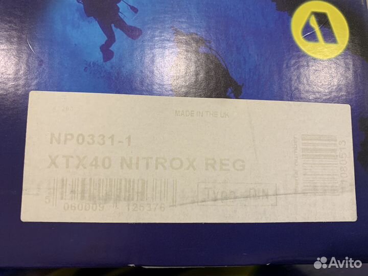 Регулятор для дайвинга Apeks XTX40 DIN Nitrox