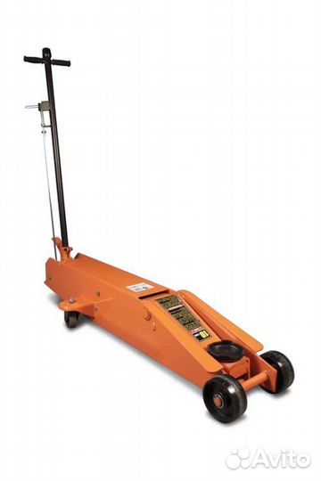 Домкрат подкатной дгп-10 (QK) г/п 10т, (для сто)