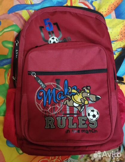 Рюкзак школьный для мальчика новый