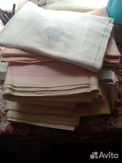 Простыни и пододеяльники из СССР
