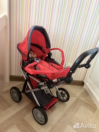 Детская коляска для кукол, игрушка