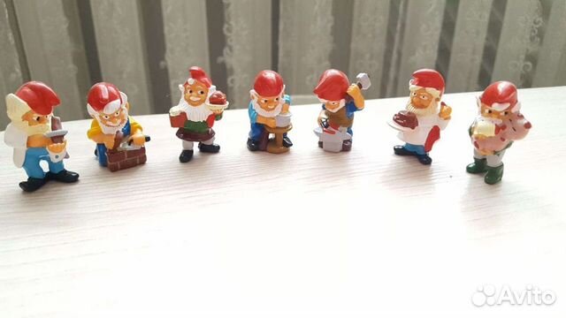 Игрушки из Киндер сюрприза 1995 г