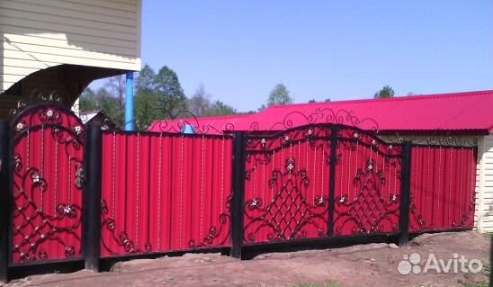 Ворота кованые