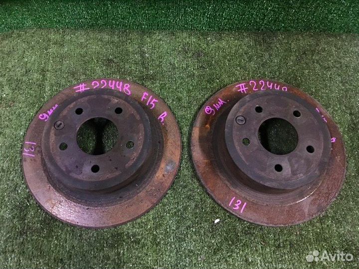 Диск тормозной задний Nissan Juke F15 HR16 2011