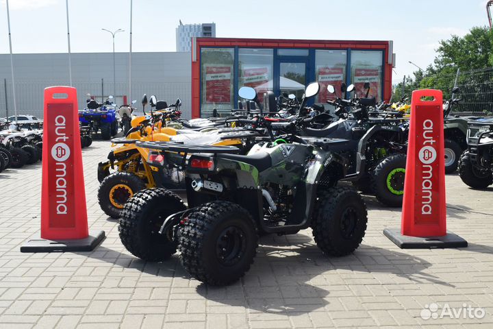 Квадроцикл Motax Grizlik Premium Зеленый Хаки