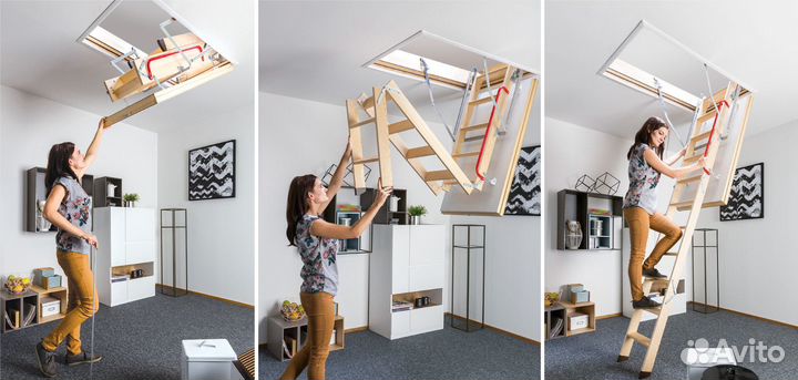 Чердачная лестница Fakro суперэнергосберегающая 70