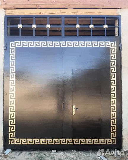 Кованые ворота в Бабаюрте