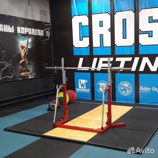 Помост для пауэрлифтинга и тяжелой атлетики