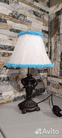 Лампа настольная винтажная