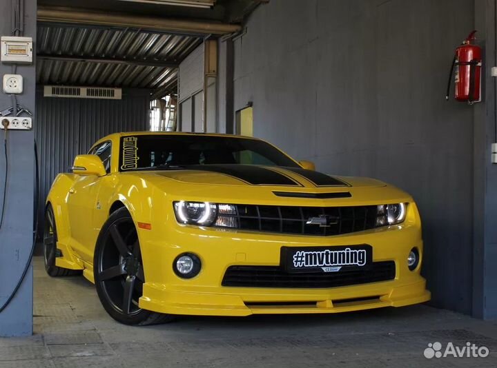 Юбка переднего бампера chevrolet camaro 2009-2012
