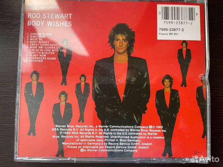Rod Stewart- 1983/Secret Service-1981cd диск