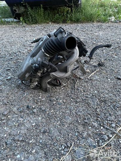 Впускной коллектор (в сборе) m43b16 на bmw e36
