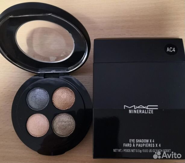 Тени для век MAC Mineralize, 4 оттенка