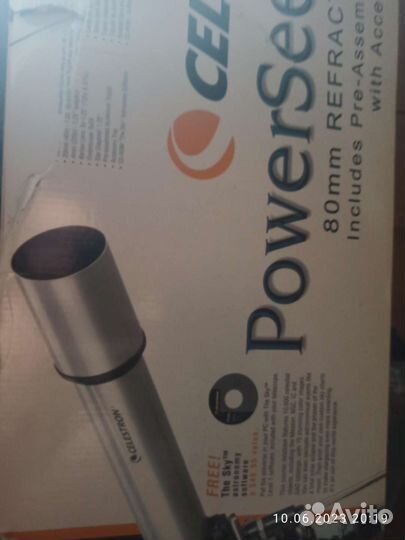 Телескоп Celestron PowerSeeker 80EQ