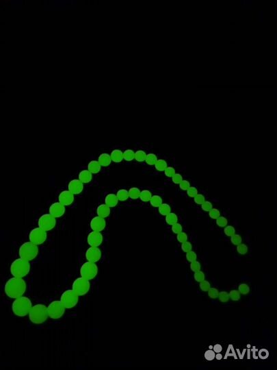 Фосфорные бусы - Антиквар 1940-50гг