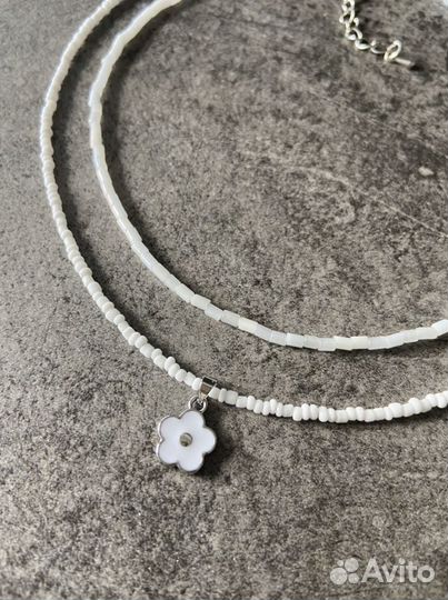 Чокер из бисера