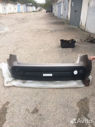 Бапер задний qashqai j10