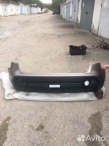 Бапер задний qashqai j10