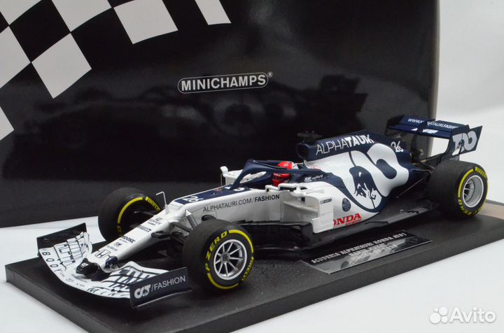 1/18, Alpha Tauri Honda AT01 D. Kvyat, Minichamps