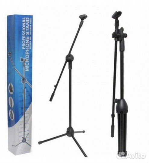 Стойка для микрофона профессиональная журавль