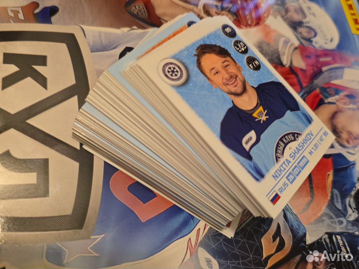 Наклейки Panini кхл 2023-2024