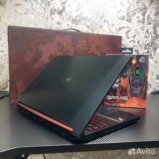 Игровой ноутбук Acer Nitro 5/Ryzen5/GTX1650/16гб