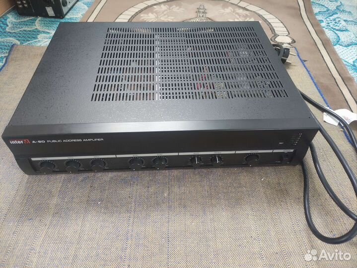 Inter-m A-60 микшер-усилитель