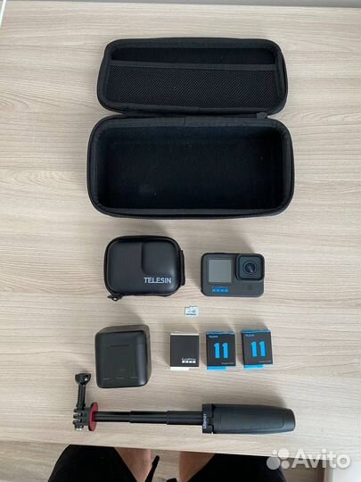 Экшн-камера GoPro hero 11 Black Edition (комплект)