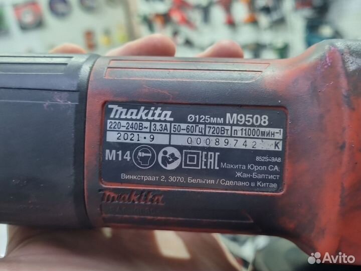 Ушм болгарка makita 125 m9508 Tmn01