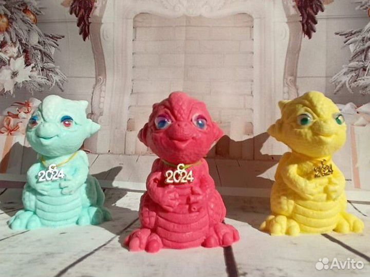 Новогоднее мыло